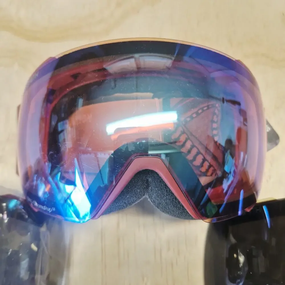 Smith I/O MAG ChromaPop Ski Snow Goggles Multicolor 4 Mirror Lens Lot included